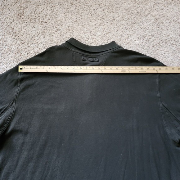 Duluth Trading No Polo Shirt Mens 3XLT Tall Long Sleeve Green - Picture 8 of 9